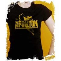 Aim For The Heart - Apollyon Apparel Womens Fitted T Shirt
