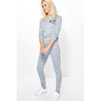 air force badge tracksuit grey