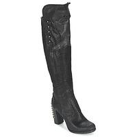 airstep as98 show womens high boots in black