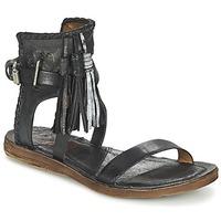 airstep as98 ramos womens sandals in black