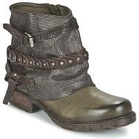 airstep as98 saint lu womens mid boots in green