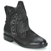 airstep as98 etienne womens mid boots in black