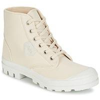 aigle rubber saint germain w womens shoes high top trainers in white