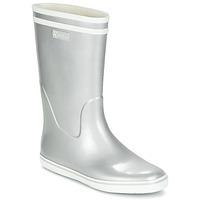 Aigle MALOUINE BT women\'s Wellington Boots in Silver