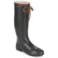 aigle miss marion womens wellington boots in black