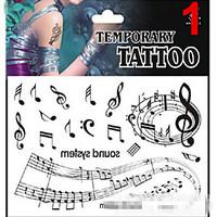 Airbrush Tattoos Stickers Non Toxic Glitter Waterproof Multicolored Glitter 1 Package 1716CM