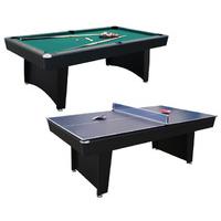 air king 7ft dual pool table tennis table