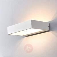 Ajou Rectangular LED Wall Lamp in White