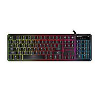 Ajazz K9 Rainbow Backlit Luminous USB Wired Gaming Keyboard