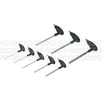 ak7143 hex key set 8pc t handle metric