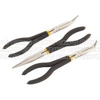 ak930 needle nose pliers set 3pc 280mm ni fe finish