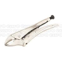AK6821 Locking Pliers Curved Jaws 235mm 0-63mm Capacity