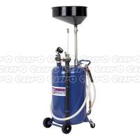 ak459dx mobile oil drainer with probes 90ltr air discharge