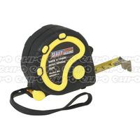AK989 Rubber Measuring Tape 5mtr(16ft) x 19mm Metric/Imperial
