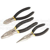 ak9333 pliers set 3pc ni fe finish