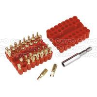 AK614 Security Bit Set 33pc