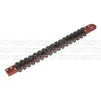 AK1217 Socket Retaining Rail with 17 Clips 1/2\