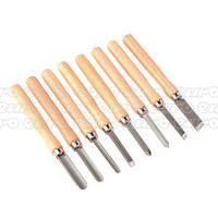 AK60/8 Wood Turning Chisels 8pc