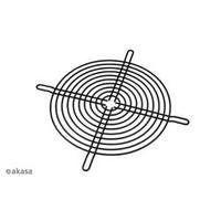 Akasa 18cm Metal Fan Guard, Black