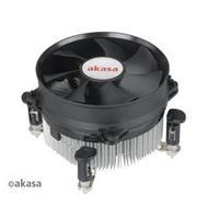 Akasa Dual Socket Aluminium Cooler (Designed for Intel Pentium 4, Core2Duo, Core2Quad, Core i3, i5, i7)