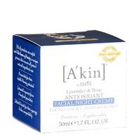 A\'kin Lavender & Rose Antioxidant Facial Night Crème 50ml - 50 ml