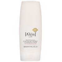 A\'kin Skin Care Rose and Geranium Pure Facial Creamy Cleanser and Toner For Dry and Sensitive Skin 225ml