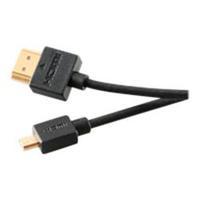 Akasa PROSLIM Super Slim 2m HDMI to microHDMI Cable with Ethernet