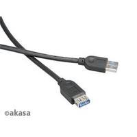 akasa usb 30 type a cable extension 15m