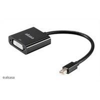 Akasa Mini DisplayPort to DVI Passive Converter 20cm