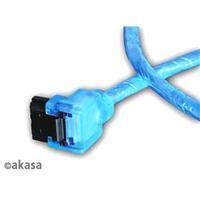 Akasa SATA 3.0 6Gb/s 1m Blue UV Rounded Cable