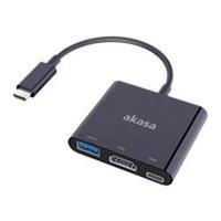 Akasa AK-CBCA01-15BK External Video Adapter USB Type-C - HDMI - Black