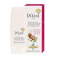 A\'kin Rose & Geranium Pure Creamy Cleanser & Toner in One