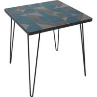 Akai bistro table, blue