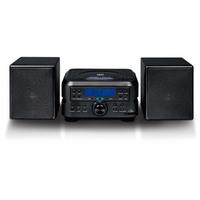 Akai A60006 Micro Hi Fi System in Black CD FM Tuner MP3 Playback