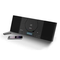 Akai A58046 Compact Hi Fi System in Black CD FM with Bluetooth