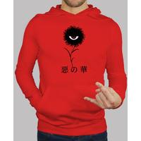 aku no hana hooded sweater boy