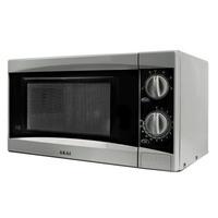 Akai A24002 Microwave Oven in Silver 800W 20L Manual 3yr Gtee