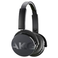 AKG Y50 Black On-Ear Headphone with In-Line One-Button Universal Remote/Microphone - Black