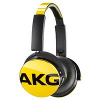 AKG Y50 Yellow On-Ear Headphone with In-Line One-Button Universal Remote/Microphone - Yellow