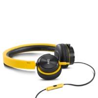 AKG Y40 Yellow Mini On-Ear Headphone with Remote/Microphone and Detachable Cable - Yellow