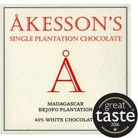 Akesson\'s Madagascan Single Plantation 43% white chocolate (60g)