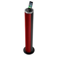 Akai Round Tower Speaker Red