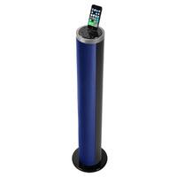 Akai Round Tower Speaker Blue