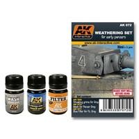 AK Interactive - Early Panzer Weathering Set - AK00072