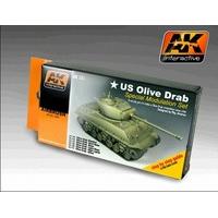 AK Interactive - Olive Drab Color Modulation Set - AK00131