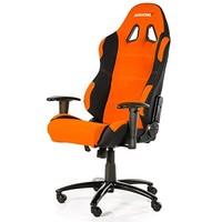 AK Racing Prime K7018 Gaming Chair, Fabric, Black/Orange