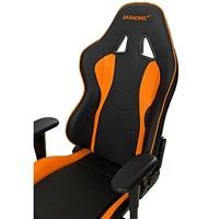 AK Racing Nitro Gaming Chair, Faux Leather, Black/Orange