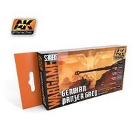 ak interactive german panzer grey set wargame series