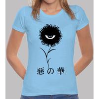 aku no hana girl t-shirt