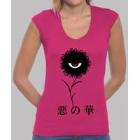 aku no hana girl t shirt v neck